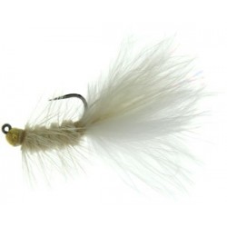 TJ Woolly Bugger White