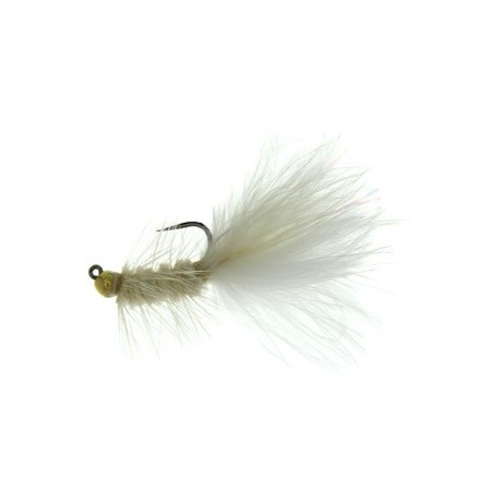 TJ Woolly Bugger White