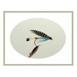 Teal Blue and Silver Wet Fly