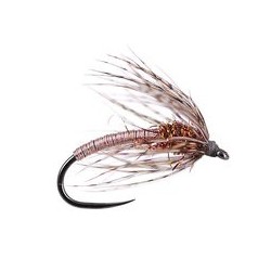 Light Metallic Soft Hackles Spider BL