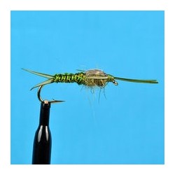Woven Stone Fly Nymph Olive