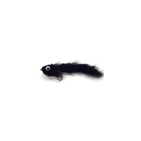 black leech bass bug