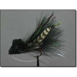 Diver Deer Hair Black side