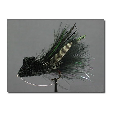 Diver Deer Hair Black side